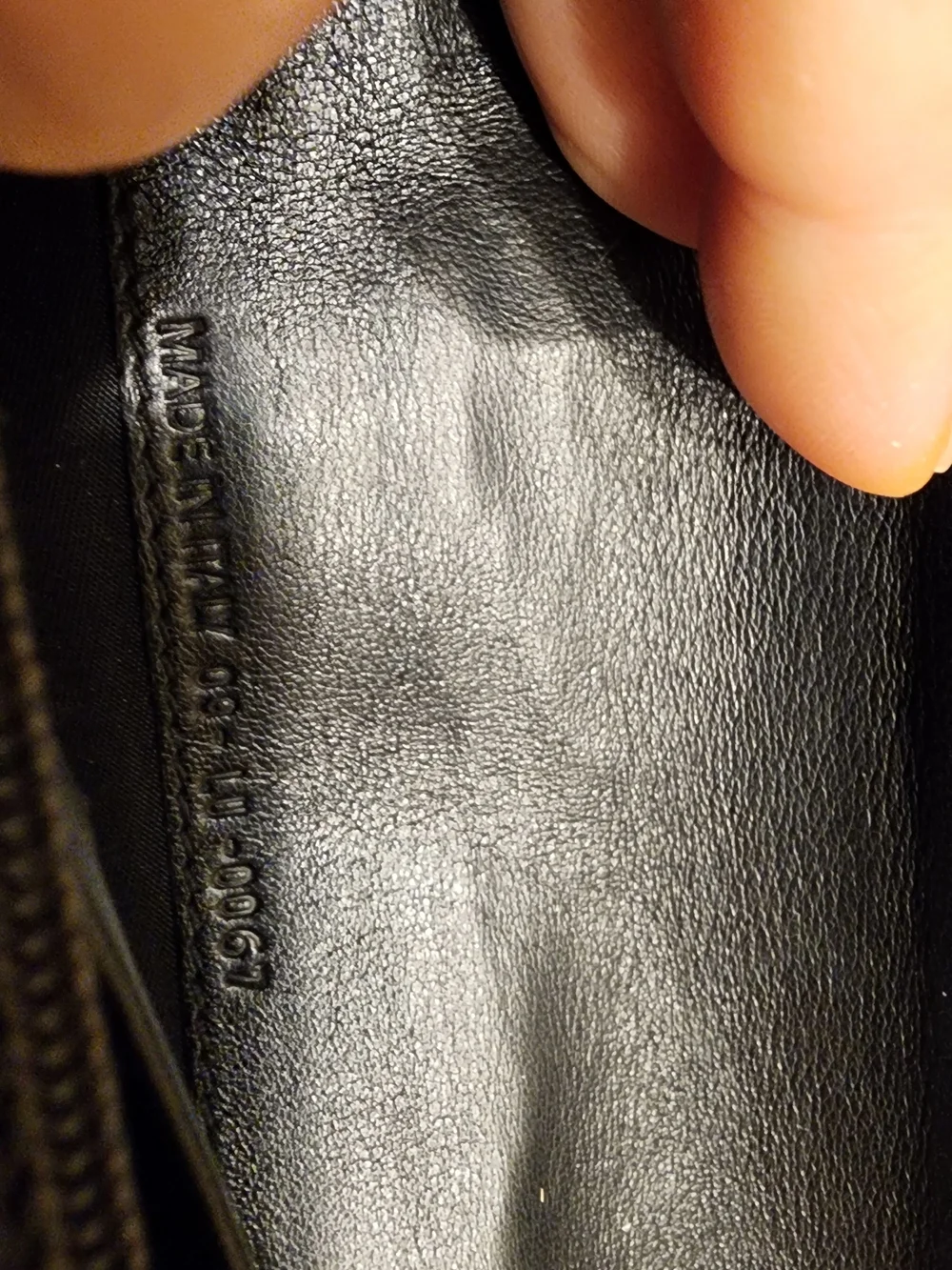 Dior Black Women's Flap Wallet Clutch